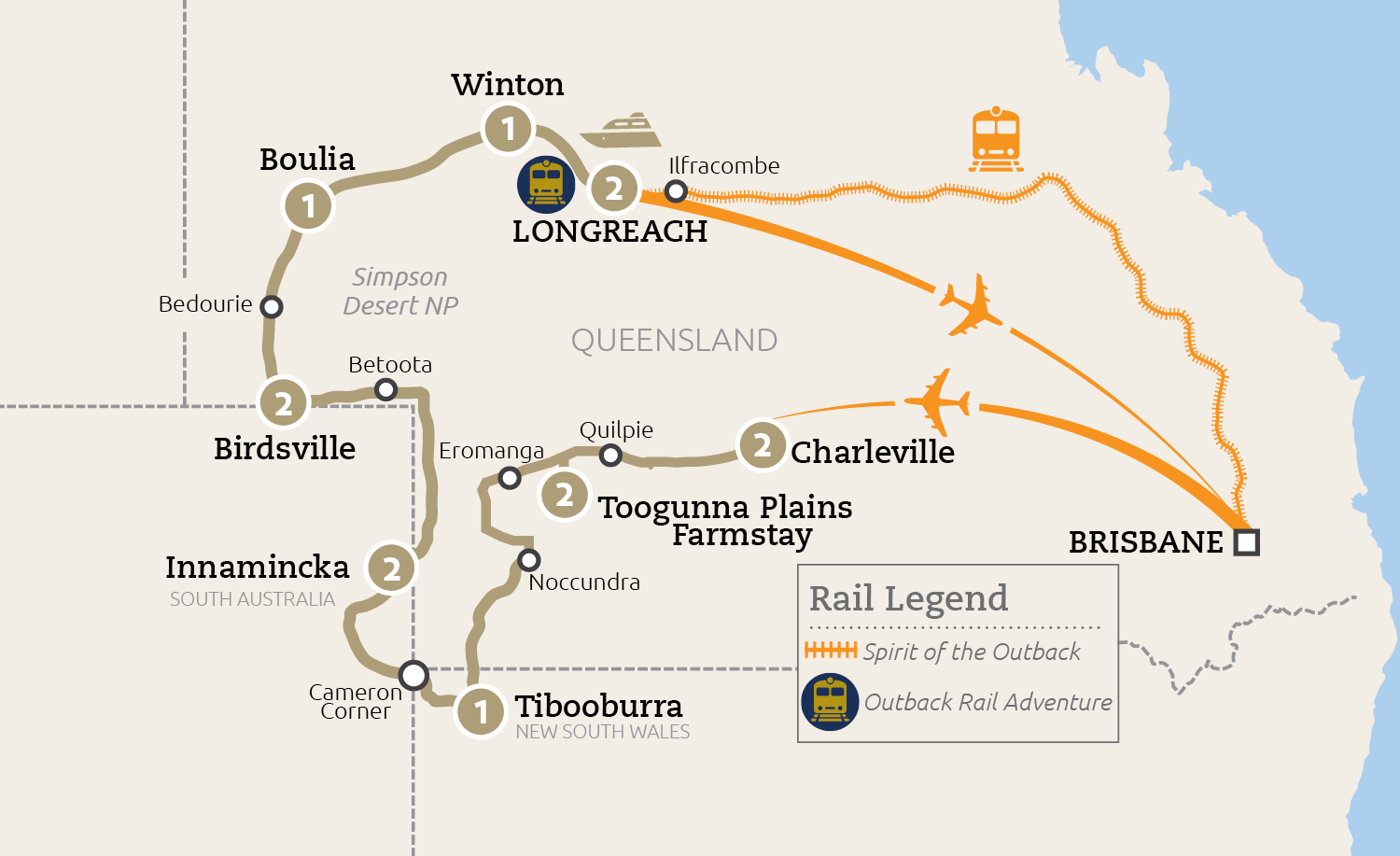 Map - Corner Country Explorer