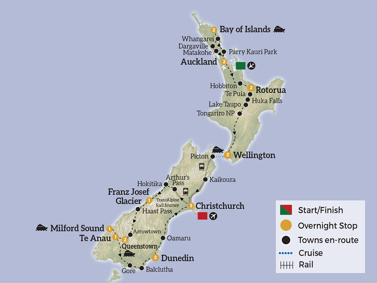 Fun over Fifty - New Zealand Natural Wonders