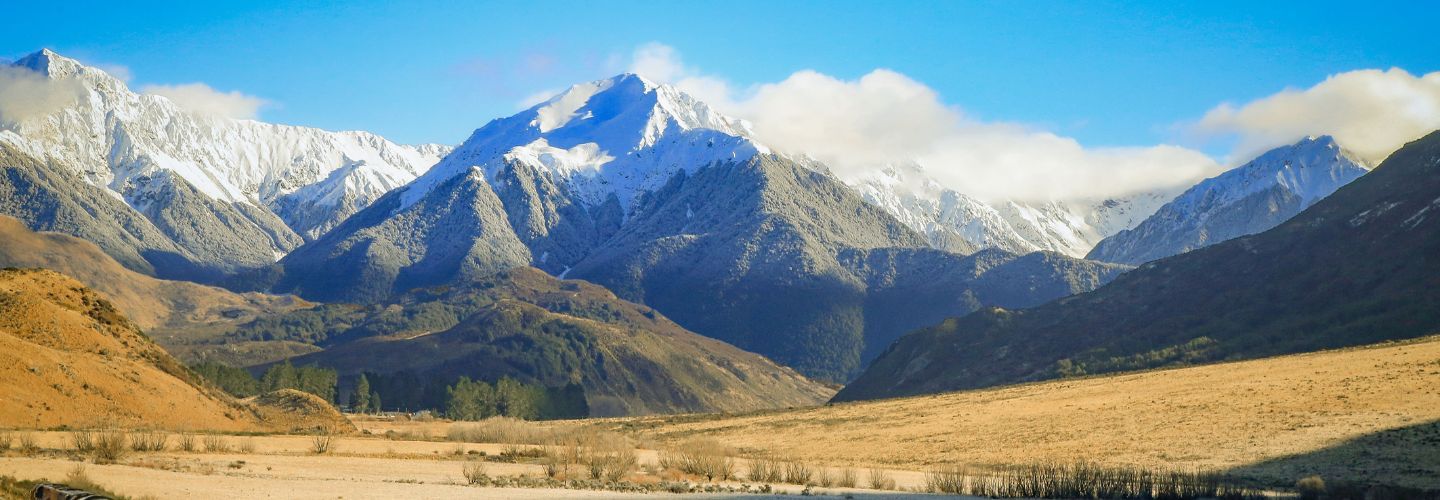 Tranz Alpine train, New Zealand